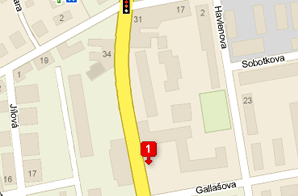 Mapa Signal Projekt Brno - Vídeňská.