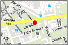 Mapa Signal Projekt Ostrava.